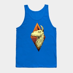 Colorful llama Tank Top